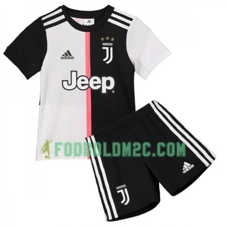 Juventus Børn Hjemmebanesæt 2019/20 Kortærmet (+ Korte bukser)